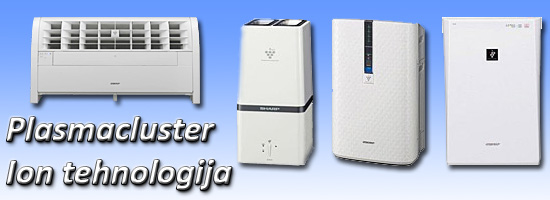 Plasmacluster Ion tehnologija